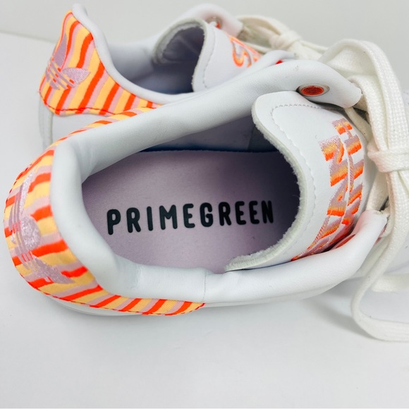 ADIDAS Stan Smith Originals Sneakers White Clear Pink Solar Red - Picture 5 of 7